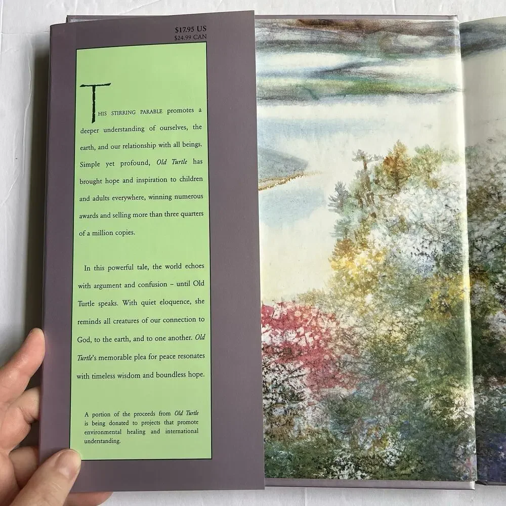 Old Turtle A Story by Douglas Wood Watercolors by Cheng Khee Chee Hardcover